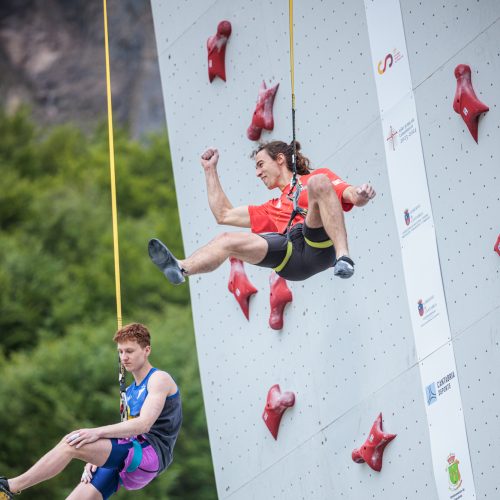 Miguel Gómez en la Copa de Europa de Velocidad de Liébana